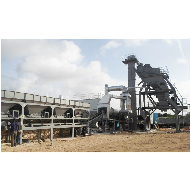 Мобильная мини-Асфальтовая установка 64TPH