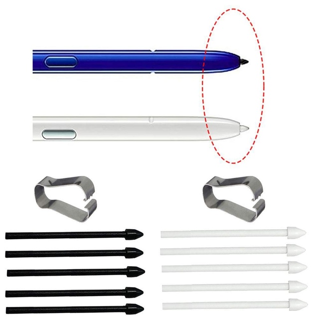 Samsung Galaxy Note 10/Plus/20/21/22/23 Ultra Tab S6/Lite/S7/S8 Touch Stylus S Pen Replacement Tips Plastic Removal Tweezers