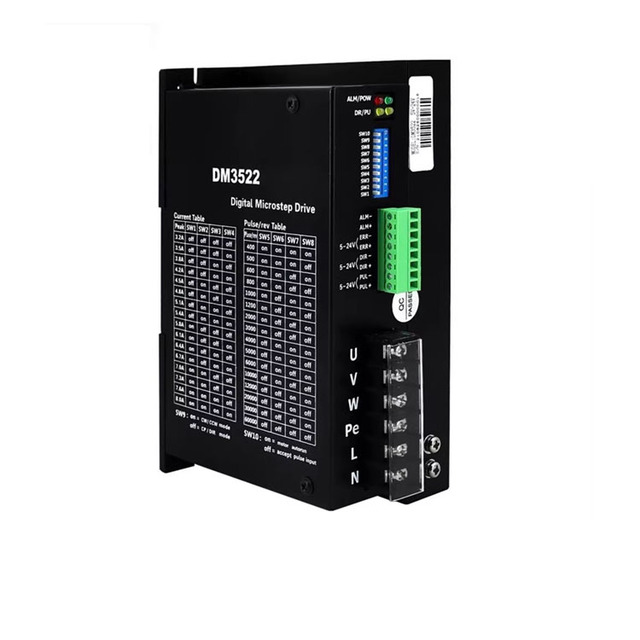 Factory Wholesale Price Supply DM3522 220V 8.0A Digital 86/110 Three-phase Stepper Motor Driver