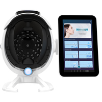 Analyseur de peau numérique intelligent A6 pour usage domestique professionnel, scanner facial IA, diagnostics, miroir magique, analyseur d'hydratation de la peau 3D