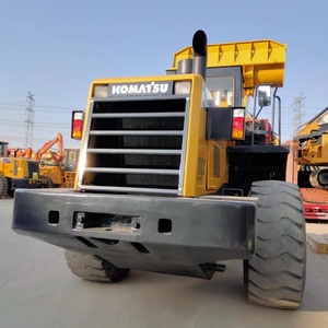 Chargeuse sur pneus Komatsu WA470-3 d'occasion de fabrication japonaise, capacité de levage élevée, moteur efficace, pompe hydraulique, utilisation facile - Product Image 5