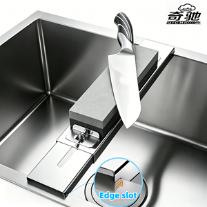 Soporte Universal Ajustable para <span class=keywords><strong>Afilar</strong></span> Cuchillos, Soporte <span class=keywords><strong>de</strong></span> Acero Inoxidable para Piedras <span class=keywords><strong>de</strong></span> <span class=keywords><strong>Afilar</strong></span>, para Restaurantes, Compatible con Varios Tamaños <span class=keywords><strong>de</strong></span> Piedras <span class=keywords><strong>de</strong></span> <span class=keywords><strong>Afilar</strong></span> - Product Image 1