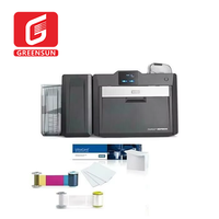 Nouveau en stock HID Fargo HDP6600 imprimante de cartes double face avec imprimante 600dpi utiliser ruban 084911 et 084900