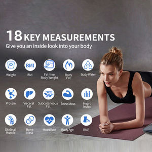 Índice <span class=keywords><strong>de</strong></span> <span class=keywords><strong>masa</strong></span> <span class=keywords><strong>corporal</strong></span> balanza inteligente balanza grasa balanza bilancia pesapersone balanza inteligente para peso <span class=keywords><strong>corporal</strong></span> y <span class=keywords><strong>porcentaje</strong></span> <span class=keywords><strong>de</strong></span> grasa - Product Image 3