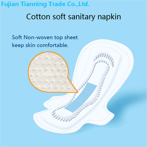 OEM marque personnalisé un grade b ensoleillé sœurs fille <span class=keywords><strong>n</strong></span>'hésitez pas en coton <span class=keywords><strong>non</strong></span> tissé serviette hygiénique souple femmes - Product Image 2