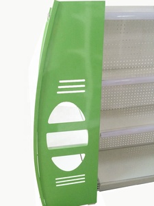 Tùy Chỉnh Chuyên Nghiệp Siêu Thị Thiết Bị Gondola Hiển Thị Kệ Cửa Hàng Tạp Hóa Dược Bán Lẻ Sản Phẩm Kim Loại Hiển Thị Giá Đứng - Product Image 4