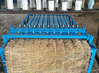 Machine professionnelle à moteur haute productivité pour la fabrication de tapis en paille, pour le tissage de jute, sisal, roseau et jonc.