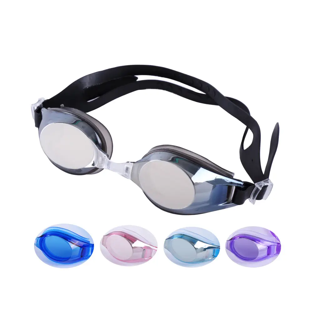 Swimming Goggles for Men Women Polarized Anti-Fog UV Protection Mirrored Adult Swim Goggles Swimming Glasses