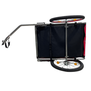 Chariot Cargo <span class=keywords><strong>Bicycle</strong></span> Remorque de vélo ou vélo avec dégagement de fixation rapide facile pour chien de compagnie - Product Image 5