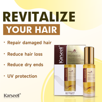LAKOU JAPAN SAKURA HAIR OIL pour un traitement en profondeur, renforcement, réparation, lissage des cheveux secs, abîmés et crépus - Formule gel concentrée