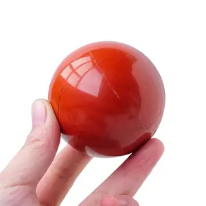 Wholesale Natural Crystal Healing Stones Red Jasper Polished Crystal Ball Ornament For Gifts