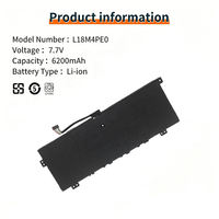 Batterie d'ordinateur portable en gros L18M4PE0 L18C4PE0 L18L4PE0 SB10W67235 SB10W67368 pour ordinateur portable LENOVO Yoga C740-14IML