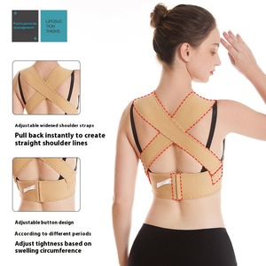 Chirurgie d'<span class=keywords><strong>augmentation</strong></span> <span class=keywords><strong>post</strong></span>-<span class=keywords><strong>mammaire</strong></span> Fixation prothétique Soutien-gorge de contrôle ferme Soutien-gorge spécial anti-affaissement du sein - Product Image 4