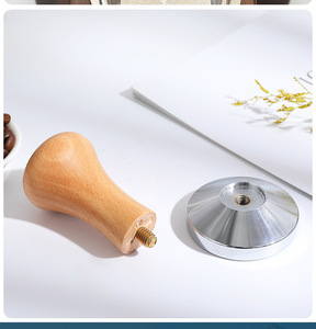 Tasseur à café personnalisé 51mm 53mm 58mm en acier inoxydable avec logo gravé au laser pour <span class=keywords><strong>barista</strong></span> - Product Image 5