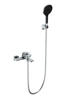 Ensemble de douche mural haut de gamme en laiton, 2 fonctions, monocommande, avec jet cascade pressurisé pour spa, pour maison moderne