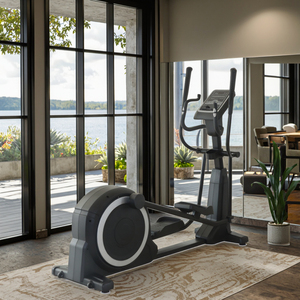<span class=keywords><strong>Elliptique</strong></span> de fitness aérobie électrique et manuel le plus vendu – Équipement de gym couramment utilisé - Product Image 3