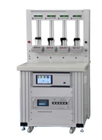 Banc d'essai de compteur d'énergie portable de laboratoire monophasé HB-1000P avec étagère à 3 positions de compteur, haute précision