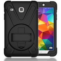 Étui pour tablette Samsung Galaxy Tab E 8.0 pouces, T377, T378, antichoc, robuste, enfants, avec béquille, housse de protection en Silicone