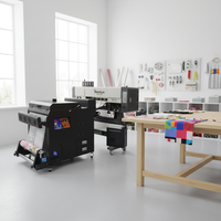 Imprimante jet d'encre DTF automatique Benlun Factory avec garantie d'un an pour l'impression de t-shirts, de flex, de cuir et d'étiquettes (XP600 I1600 I3200) CMYK