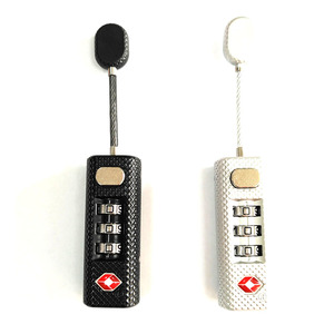 यूएस ब्लैक एंड स्लाइवर सुरक्षा टी. सा सामान केबल संयोजन लॉक 3 अंकों का पैडलॉक - Product Image 4