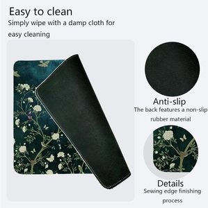 Alfombrilla de Ratón Pretty Flower, Alfombrilla de Ratón Multiusos con Superficie Deslizante Suave de Primera Calidad - Product Image 6