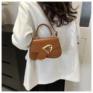 Bolsos de Mano de Diseño de Moda en Oferta, <span class=keywords><strong>Bolso</strong></span> de Hombro <span class=keywords><strong>Pequeño</strong></span> de PU para <span class=keywords><strong>Mujer</strong></span>, <span class=keywords><strong>Bolso</strong></span> Bandolera Casual Económico - Product Image 4