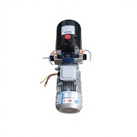 Unité hydraulique à double effet 12/24 V CC 220 V/380 V CA 2,2 kW, réservoir métallique de 10 L, portable pour fendeuse de bois