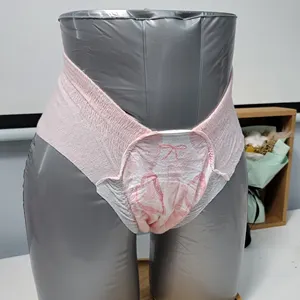 Custom no pfas disposable menstrual underwear swimwear natural sanitary napkin nonwoven for top sheet of sanitary napkin