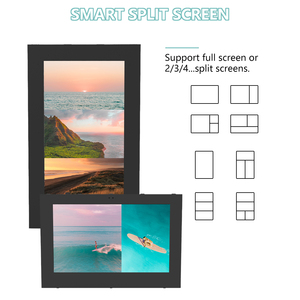 จอแสดงผลโฆษณาดิจิทัลแบบแขวนผนังกลางแจ้ง 4K LCD กันน้ำ IP65 ความสว่าง 2000-4000nits รุ่น Totem - Product Image 4