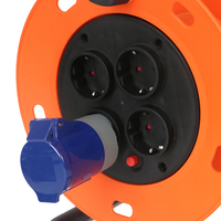 Adaptateur de couplage prise Schuko vers prise industrielle ZNPON T01F 16A 250V sans câble pour le camping et les camping-cars