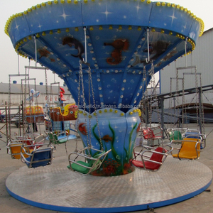 Parc d'attractions Carnival 12P Enfants et adultes secouant la tête balançoire chaise volante à vendre - Product Image 6