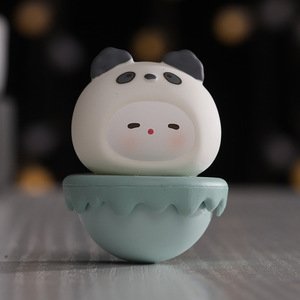 Figuras Roly-Poly con temática de mascotas, juguetes de PVC para aliviar el estrés, adornos de animales de dibujos animados para niños, regalos de cumpleaños - Product Image 3
