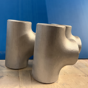 Liền mạch mông hàn ống lắp Hợp kim nhôm 6061/6063 T6 3 inch sch80 bằng/giảm Tees - Product Image 2