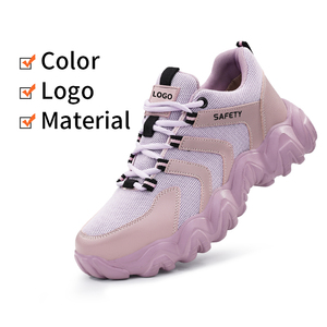 Chaussures <span class=keywords><strong>de</strong></span> sécurité pour femmes GUYISA, nouvelle collection, semelles EVA, série sport rose - Product Image 2
