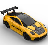 Voiture de drift RC DWI DOWELLIN 1/43 GTR35 4WD, carrosserie en alliage, vitesse de 20 km/h, pneus de drift supplémentaires, roulements silencieux, charge Type-C pour enfants