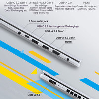 Para Nuevo Vivobook14 Business Laptop Intel Core 2,5 16GB DDR5 RAM 14 "K Pantalla 1TB SSD Windows 11 Home Inglés