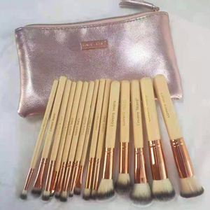 กระเป๋าเครื่องสำอางแบบล้อลากสีชมพูสุดหรู พกพาสะดวก กันน้ำ สีพื้น พร้อมซิปเรียบลื่น - Product Image 3