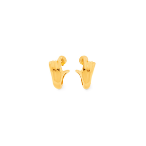 Stud <b>Earrings</b> 316L Stainless Steel PVD Gold Plating Fine Jewelry For Women - Product Image 2