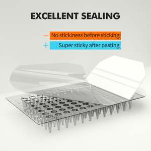 Plaque PCR 96 puits sans jupe 0.2ml Microplaque PP transparente Film OEM stérile sans DNase/RNase - Product Image 4