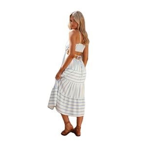 Vêtements d'été de haute qualité en gros, col carré, style décontracté pour le travail - Product Image 2