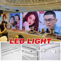 Support d'affichage LED portable SEG Pop-up rétroéclairé 10x10 pour publicité et toile de fond