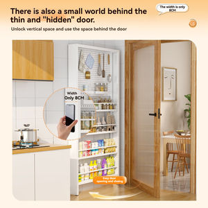 <span class=keywords><strong>ชั้น</strong></span><span class=keywords><strong>วาง</strong></span>หนังสือเหล็กบางเฉียบรุ่นใหม่ปี 2026 แบบติดผนัง <span class=keywords><strong>วาง</strong></span>หลังประตู <span class=keywords><strong>ชั้น</strong></span><span class=keywords><strong>วาง</strong></span><span class=keywords><strong>ของ</strong></span>แบบแคบตั้งพื้น พร้อมแผ่นเพ็กบอร์ด - Product Image 4