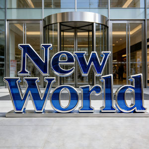 Supports d'affichage en acrylique personnalisés et supports de signalétique fabriqués sur mesure pour les salons professionnels et les lancements de produits en vente au détail - Product Image 1