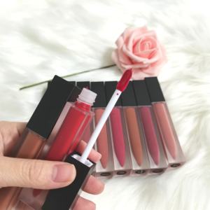 リップグロス防水ラベルなしリップスティック液体oemプライベートロゴカスタムメイクマットリップグロスベンダー - Product Image 5