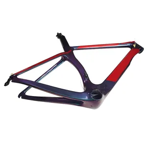 Specialized Colored Carbon Bike Frame Carbon Fiber Bicycle Frame For Mountain Bike