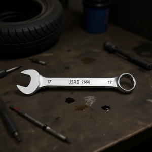 ประแจอเนกประสงค์ Usag ขนาด 17 มม. แบบปลายเปิดและปลายปิด สำหรับซ่อมแซมยานยนต์ - Product Image 3