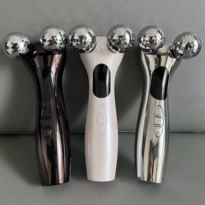 דופק נמוך תדר 4d רולר עיסוי צוואר הרמת פנים העור המגרד פנים מכשיר יופי נטענת - Product Image 4