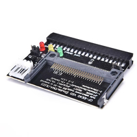 Adaptador Convertidor de Tarjeta Compact Flash (CF) a IDE de 3.5 Pulgadas y 40 Pines para PC de Escritorio, Conector CF Macho a IDE Hembra, Placa Elevadora Convertible