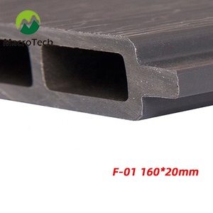 Uv bằng chứng bạc màu Xám WPC giá rẻ Bảng điều chỉnh riêng tư hàng rào tấm để bán - Product Image 3