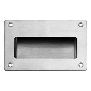 Edelstahl-Schiebetür griff aus gebürstetem Nickel Schrank tür & Schublade Pull <span class=keywords><strong>Square</strong></span> Shade Cabinet <span class=keywords><strong>Knobs</strong></span> - Product Image 2